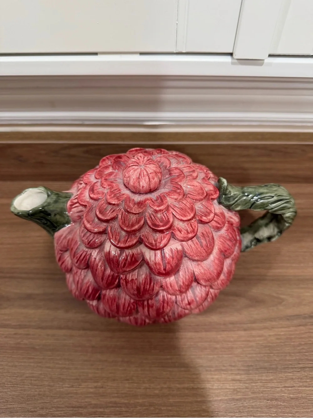 Vintage Fitz and Floyd Omnibus Strawberry Teapot